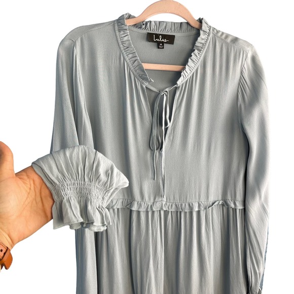 Lulu's Light Blue Mini Dress - Picture 4 of 8